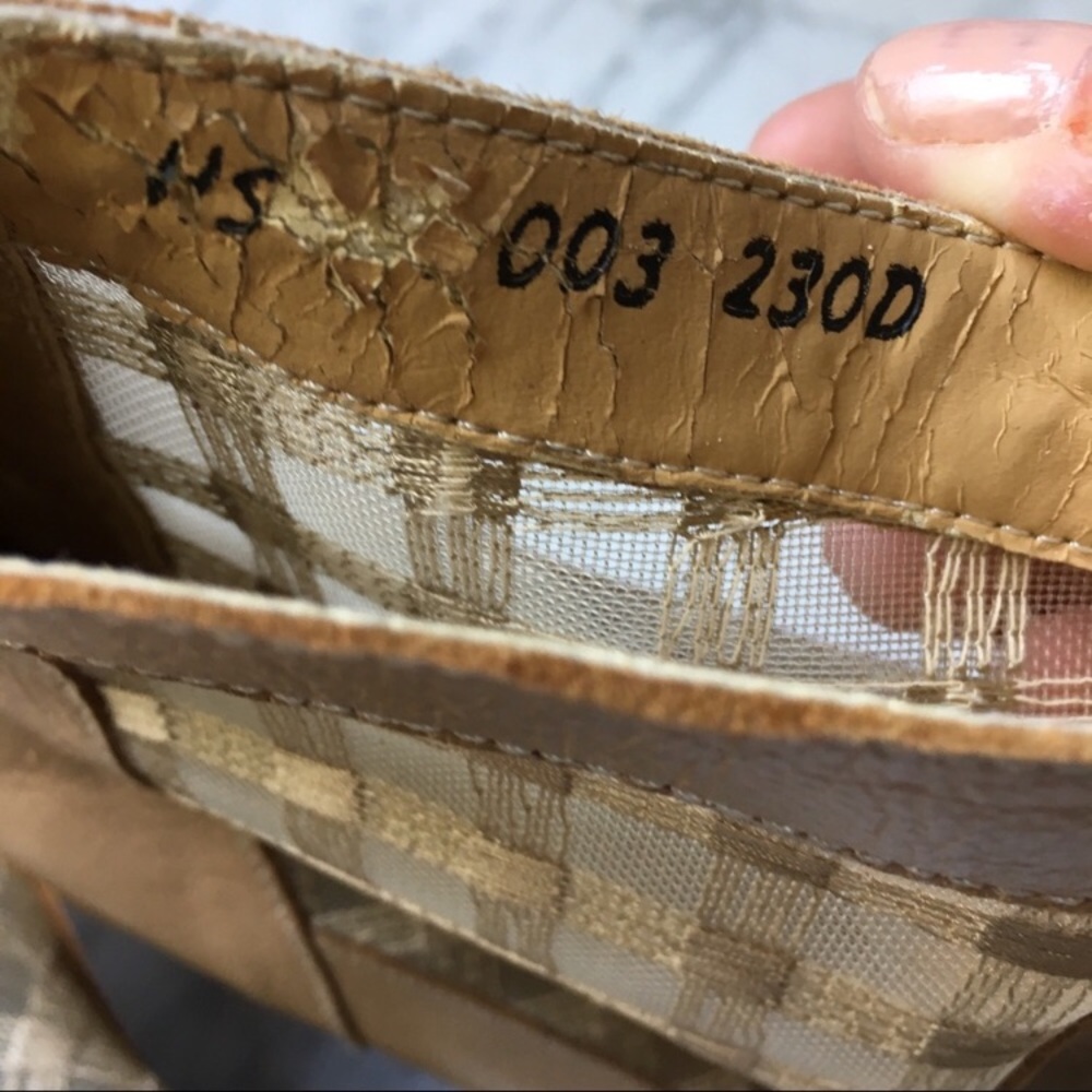SOLD :: Vintage 70s Mesh Platform Boot - Picture 6 of 8